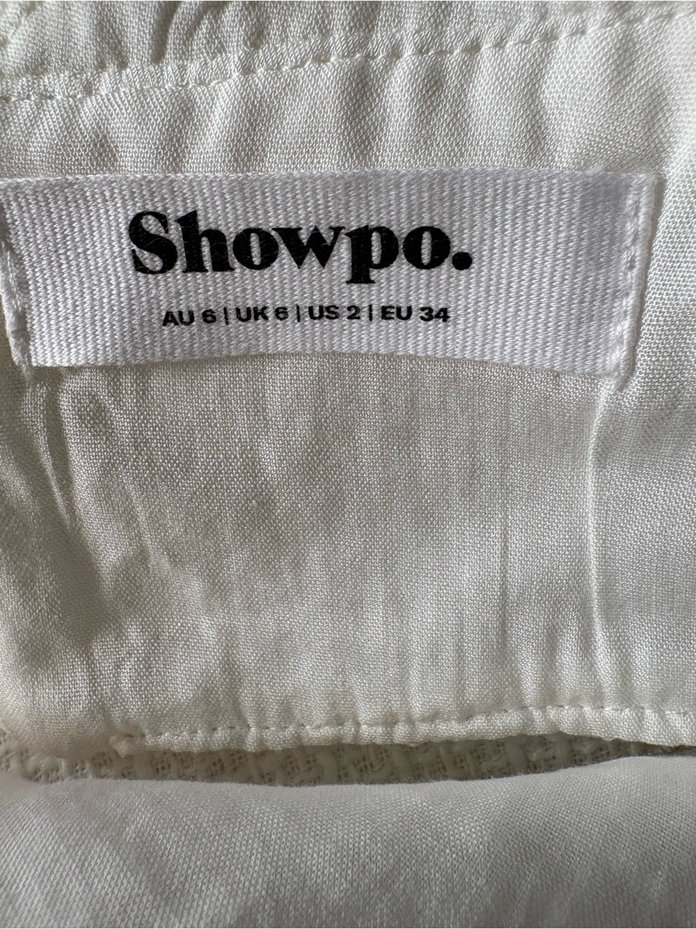Showpo White High Waist Shorts Set - Picture 7 of 7